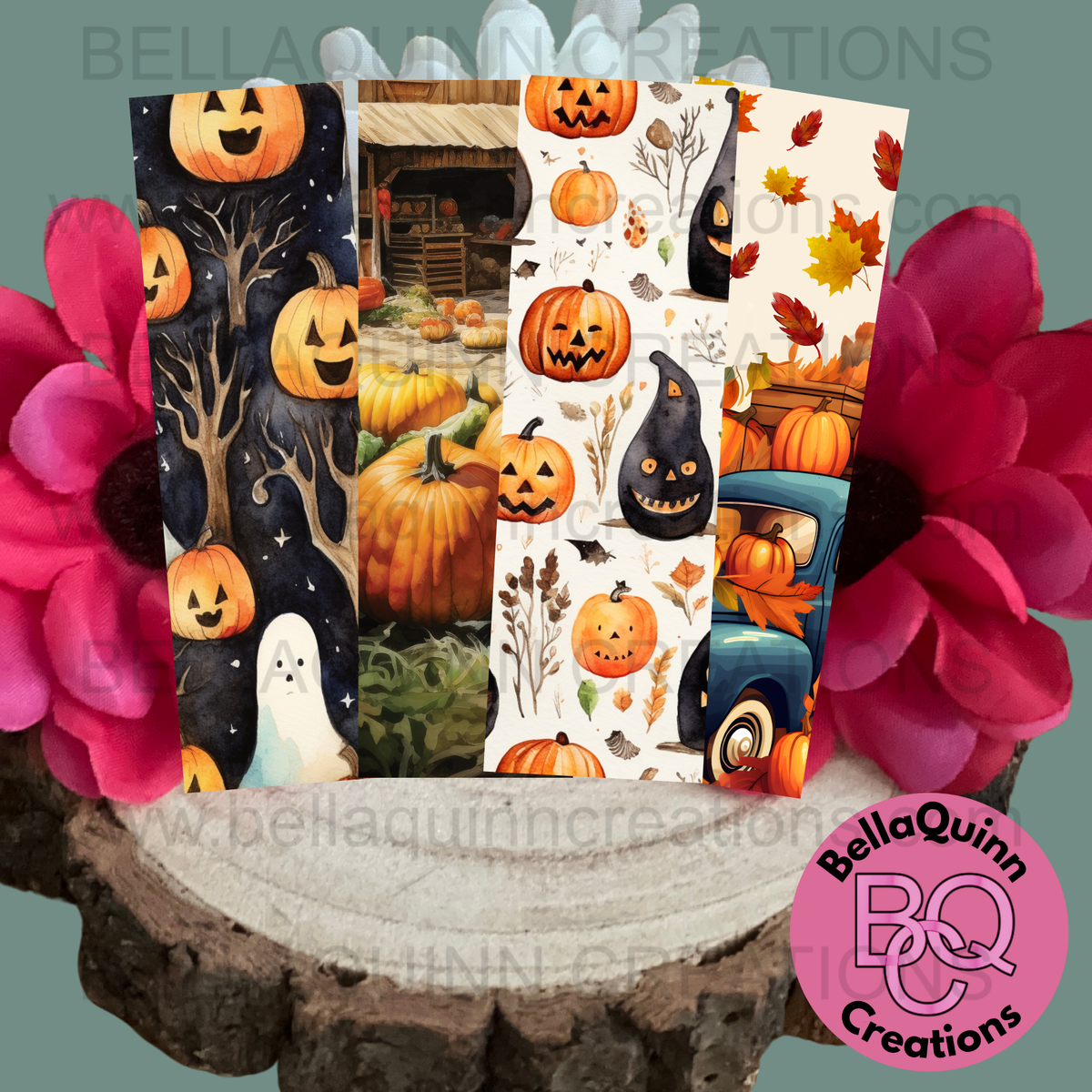 Pumpkin Patch Bookmark